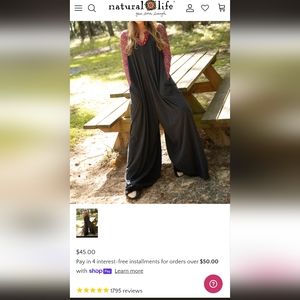 Natural Life brown Jumpsuit Loose fit OS